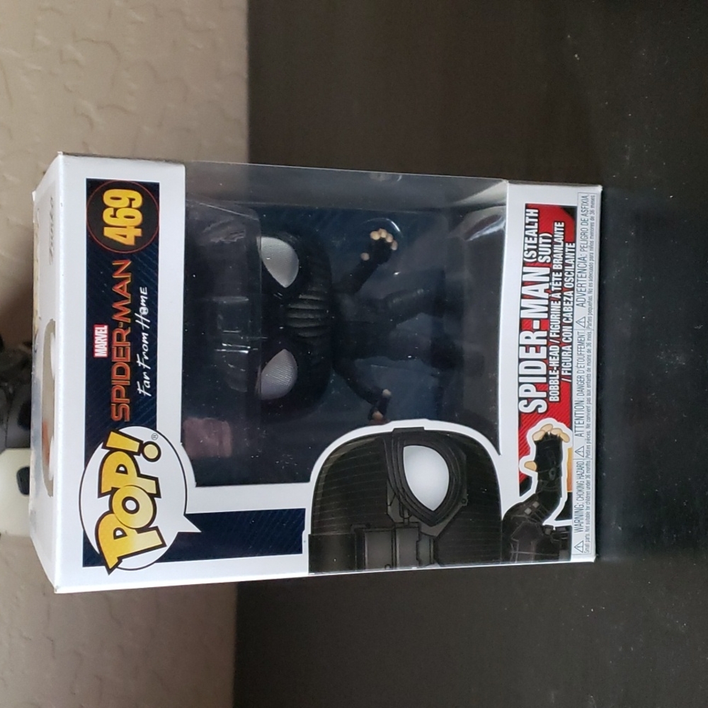 Marvel Spider-man Far From Home Stealth Suit Funko